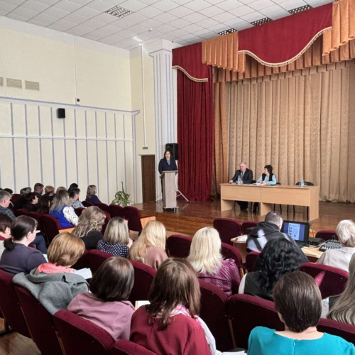 Участие в заседании при заместителе председателя Лельчицкого РИК с руководителями учреждений образования Лельчицкого района