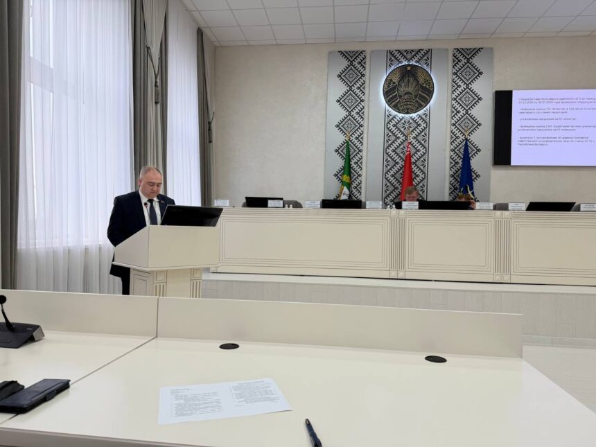 Аппаратное совещание в Лельчицком РИК