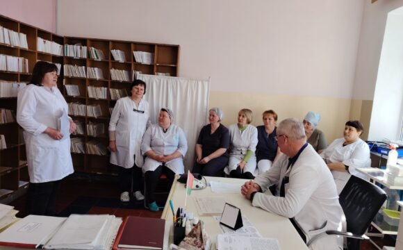 Семинар с медицинскими работниками района