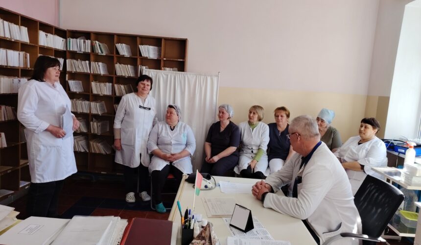 Семинар с медицинскими работниками района