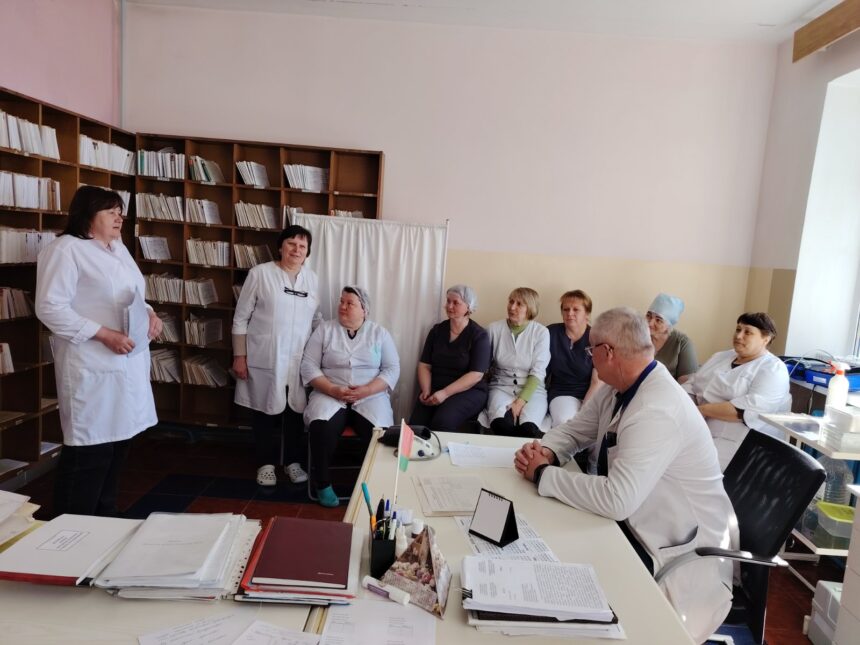 Семинар с медицинскими работниками района
